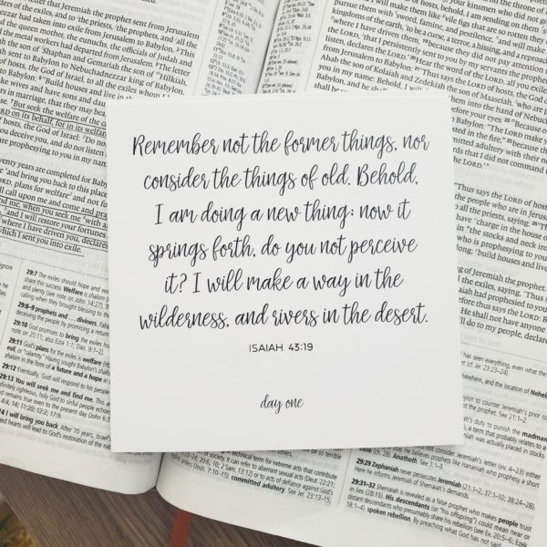 Fresh Faith for New Beginnings Scripture Card Set - Image 2